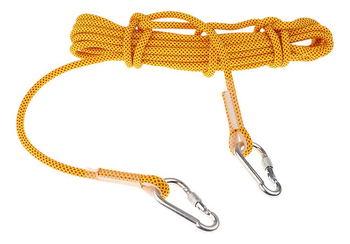 Cuerda De Rescate P/escalada Profesional 10.5mm 10 M Yellow