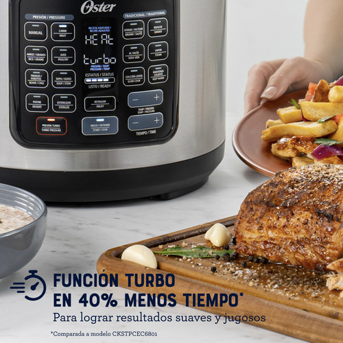 Multiolla Oster 5.7 Lt 14 Funciones Ckstpcect57df Gris Gris 50 Hz