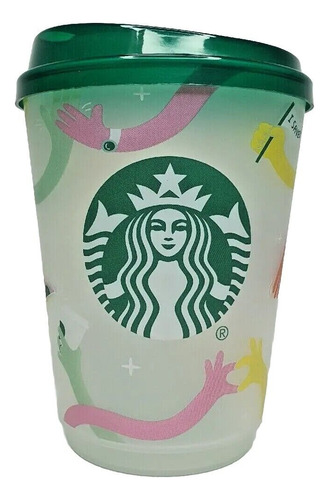 Vaso Starbucks Reutilizable Día De La Tierra Nuevo