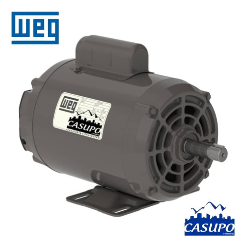 Motor Eléctrico Monofásico Weg 1/2hp 3600 Rpm