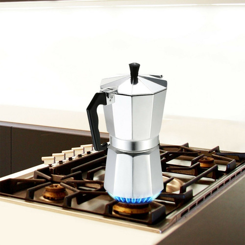 Cafetera Express 9 Tazas Aluminio