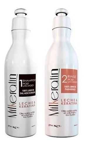 Set De Milkeratin Prokpil Shampoo Y Rinse