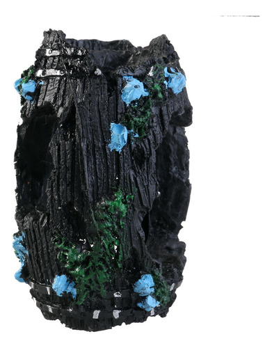 Adorno Para Pecera, Acuario, Cueva, Resina, Barril Roto, Agu