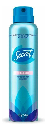 Secret Aero Spray Ap Ph Balanced 150 Ml