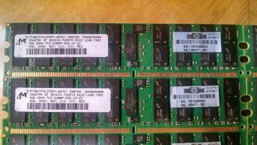 Memória RAM  4GB 1 Micron MT36HTF51272PY-667E1