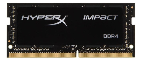 Memoria Ram Impact Gamer Negro 8gb 1 Hyperx Hx426s15ib2/8