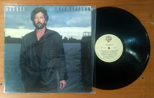 Eric Clapton August 1987 Disco Lp Vinilo Brasil