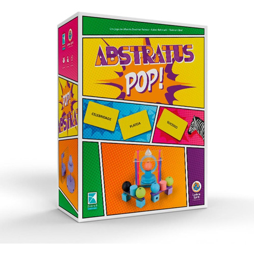 Abstratus Pop- Jogo De Tabuleiro - Ludens Spirits