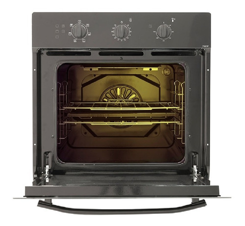Horno empotrable eléctrico Florencia 7857F 63L negro 220V-240V