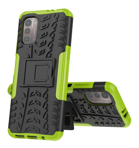 Carcasa Trasera Antigolpes De Doble Capa Para Nokia G21 Bump