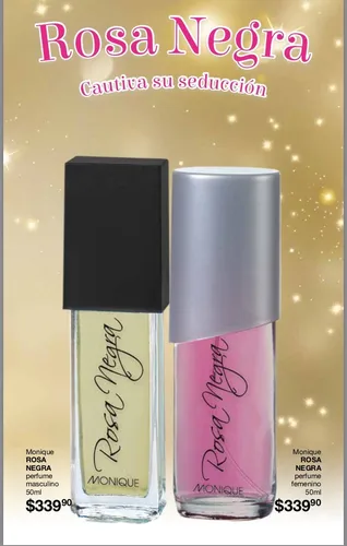 Perfume rosa negra para hombre sale