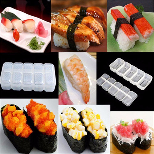 Molde Para Sushi, Sushi Gourmet Reutilizable Envio Gratis