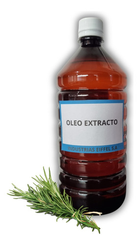 Óleo Extracto De Romero 1 Lt -apto Cosmética  Materia Prima 