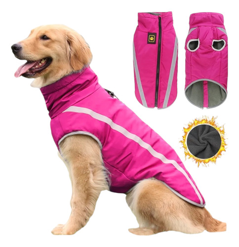 Parka Impermeable Reflectante Para Perros