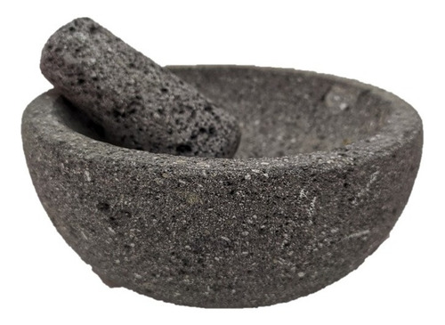 Molcajete En Forma De Tazon De 20 Cm