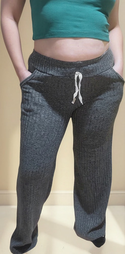 Pantalòn Palazzo De Lanilla Morley Con Bolsillos