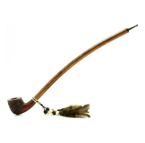 Pipa Tabaco Pipa De Tabaco Churchwarden Con Tallo Extra Larg