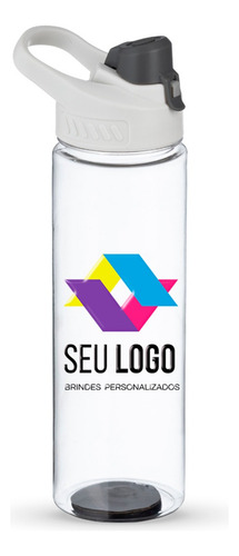 Kit 70 Squeeze Personalizado 700 Ml Plástico Nome Logo