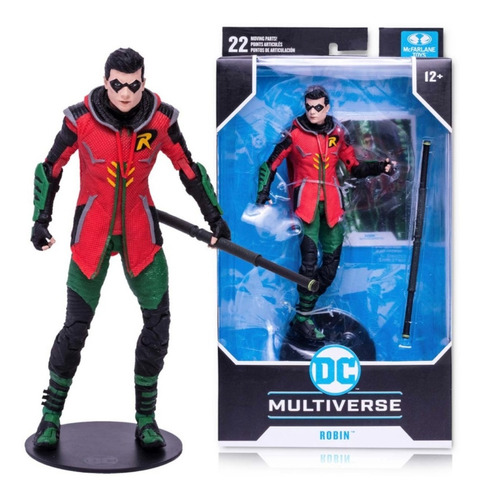 Figura Dc Multiverse Mcfarlane  Gotham Knights Robin