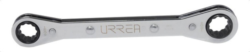 Llave De Doble Matraca Urrea® 1/2'' Y 9/16'' Plana, Estriada