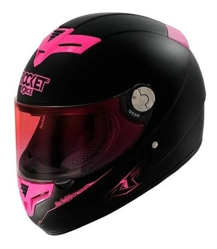 Casco Muje Rocket Force S09-vector Bfucsia Certificación Eas