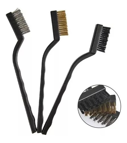 Kit De Cepillos Para Herramientas De Detalles Automotrices 2