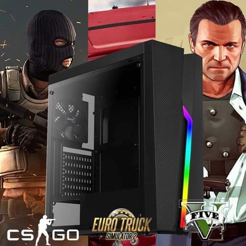 Imagem 5 de 5 de Pc Gamer Amd A8 8gb Ddr4 Ssd 240gb Placa De Video R7 Series