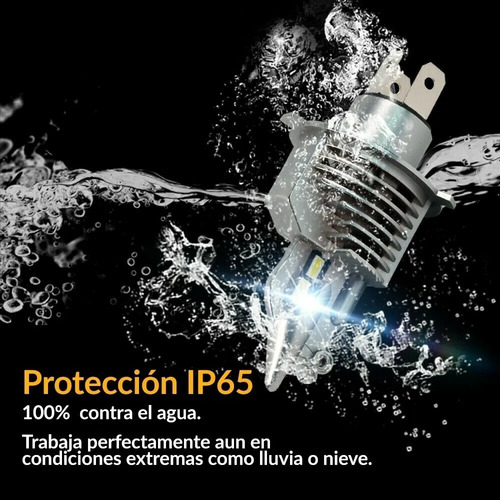 Imagen 7 de 7 de Par Kit Ampolletas Led H4 Premium Bi-led Csp 70w