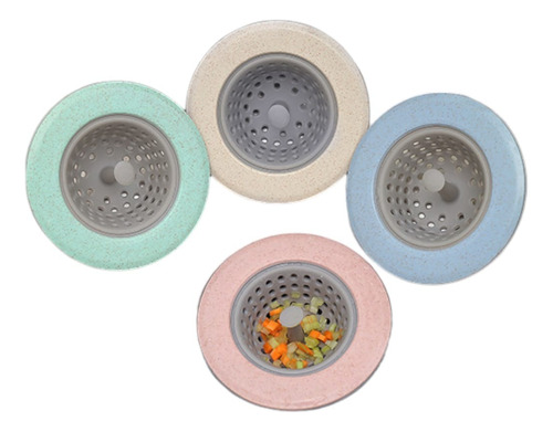 Pack 2 Gomas Atrapa Residuos Cocina Desague Lavaloza (11cm)