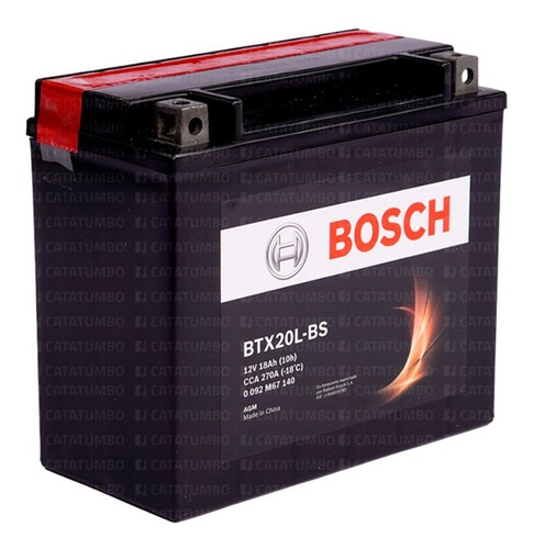 Bateria Moto Bosch Btx20l-bs 18 Amp