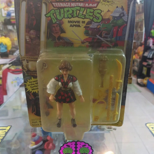 Tortugas Ninja Tmnt, Unpunched Movie Iii April Figura Abril (Usado)