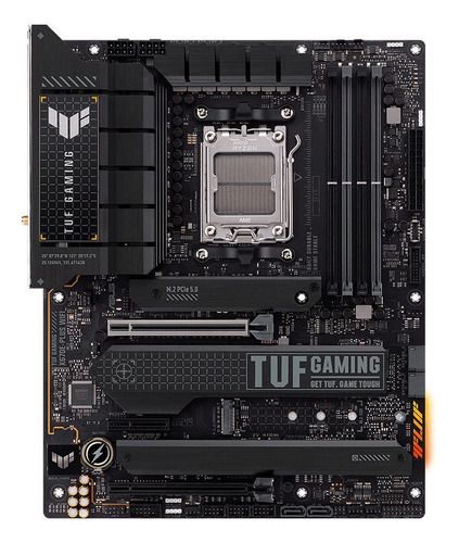 Placa Asus Tuf Gaming X670e-plus Wifi (soquete Am5) Cor Preto