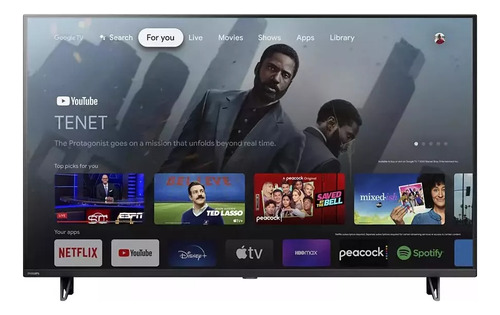 Philips Televisor 43 Pulgadas 4k Uhd Google Smart Tv S/ 7000