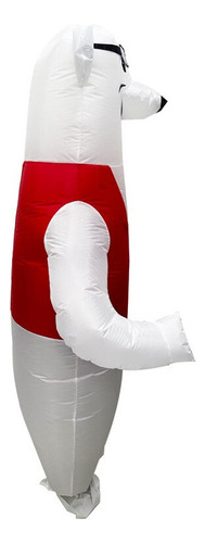 Disfraz De Halloween Inflable Con Forma De Oso Polar