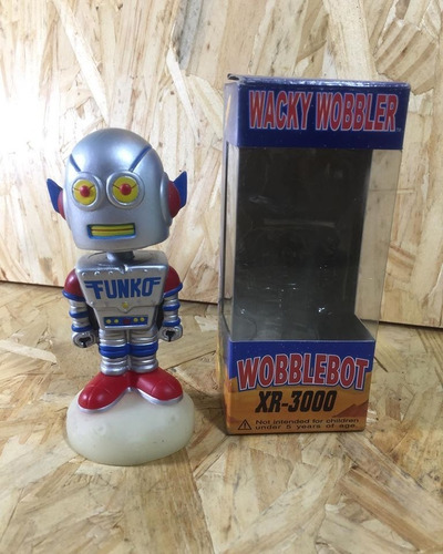 Funko Wacky Wobbler Robot Xr-3000 Descatalogado En Stock