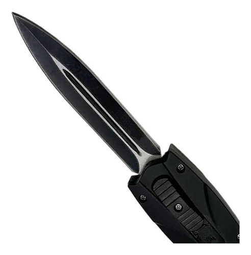 Faca Canivete Abertura Frontal Automatico Quebra Vidro Cor Preto Yf-005