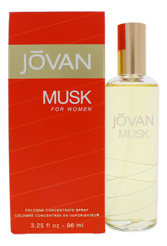 Perfume Jovan Musk Cologne Concentrado En Aerosol, 100 Ml, P