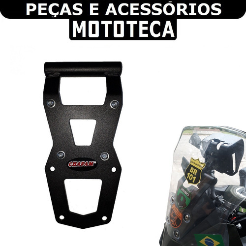 Prolongador De Bolha Suporte De Gps Para Versys X 300 Chapam