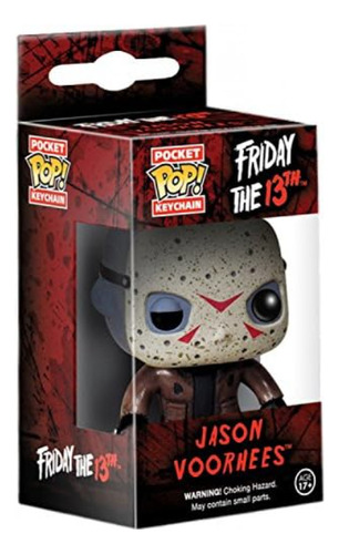 Jason Voorhees Llavero Viernes 13 Pelicula Terror Coleccion Gris Oscuro