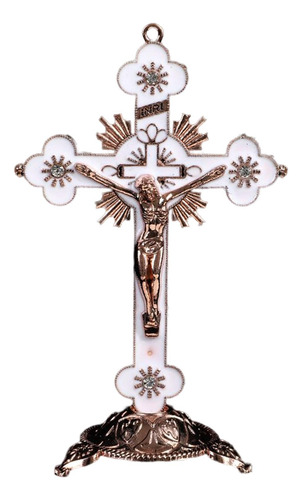 Figuritas De Crucifijo Y Soporte, Estatuas De Jesucristo En
