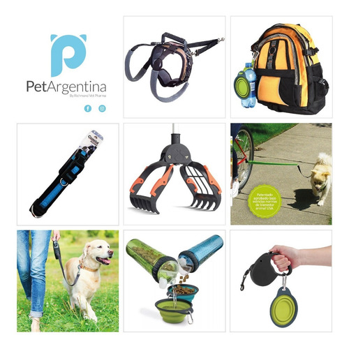 Comedero Colapsable De Viaje Mascota - Grande