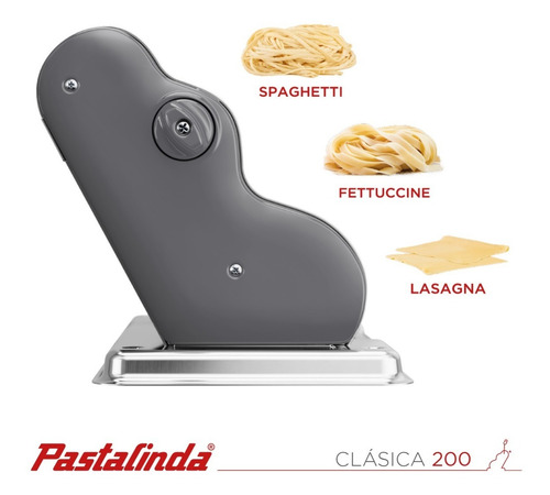 Imagen 2 de 10 de Pastalinda Máquina Clásica 200 Gris