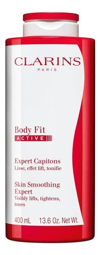 Clarins Body Fit 400ml. Gel Tratante De Celulitis. Durazno Y Menta