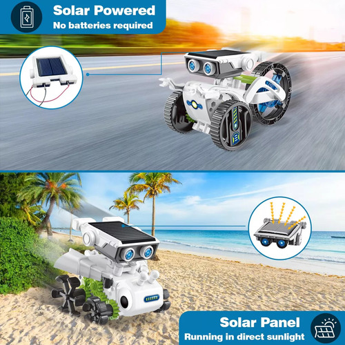 ... Kit De Brinquedos Educativos Science Solar Robot Para Cr