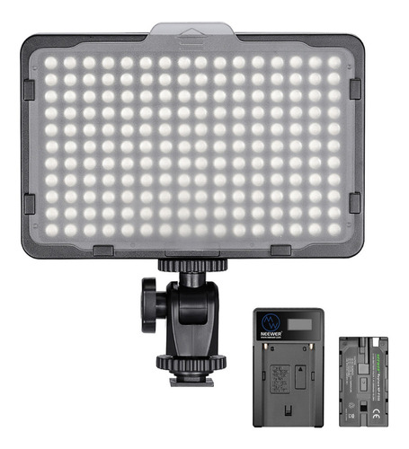 Neewer Regulable 176 Led Luz De Cámara De Vídeo Con Batería