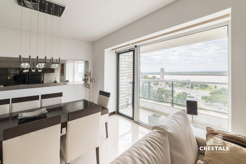 Imagen 6 de 30 de Venta Departamento, Aqualina, 2 Dormitoritos Con Cochera - Barrio Martin, Rosario