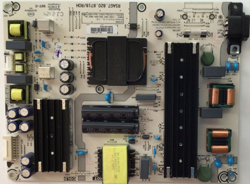 Fuente Hisense 293555 / Rsag7.820.8718/roh / Modelo 65r7g5 (Usado)