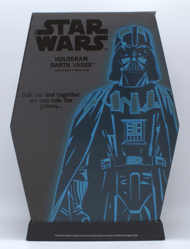 Hologram Darth Vader Limited Edition Plush Star Wars Mattel