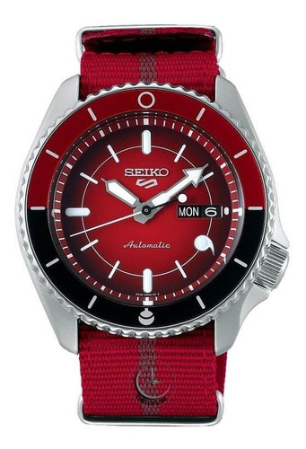 Imagen 5 de 8 de Seiko Edicion Limitada Reloj Naruto 5 Srpf67 Sports Sarada