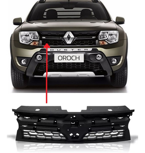 Parrilla Rejilla Renault Duster 2015 2016 2017 2018 Interior